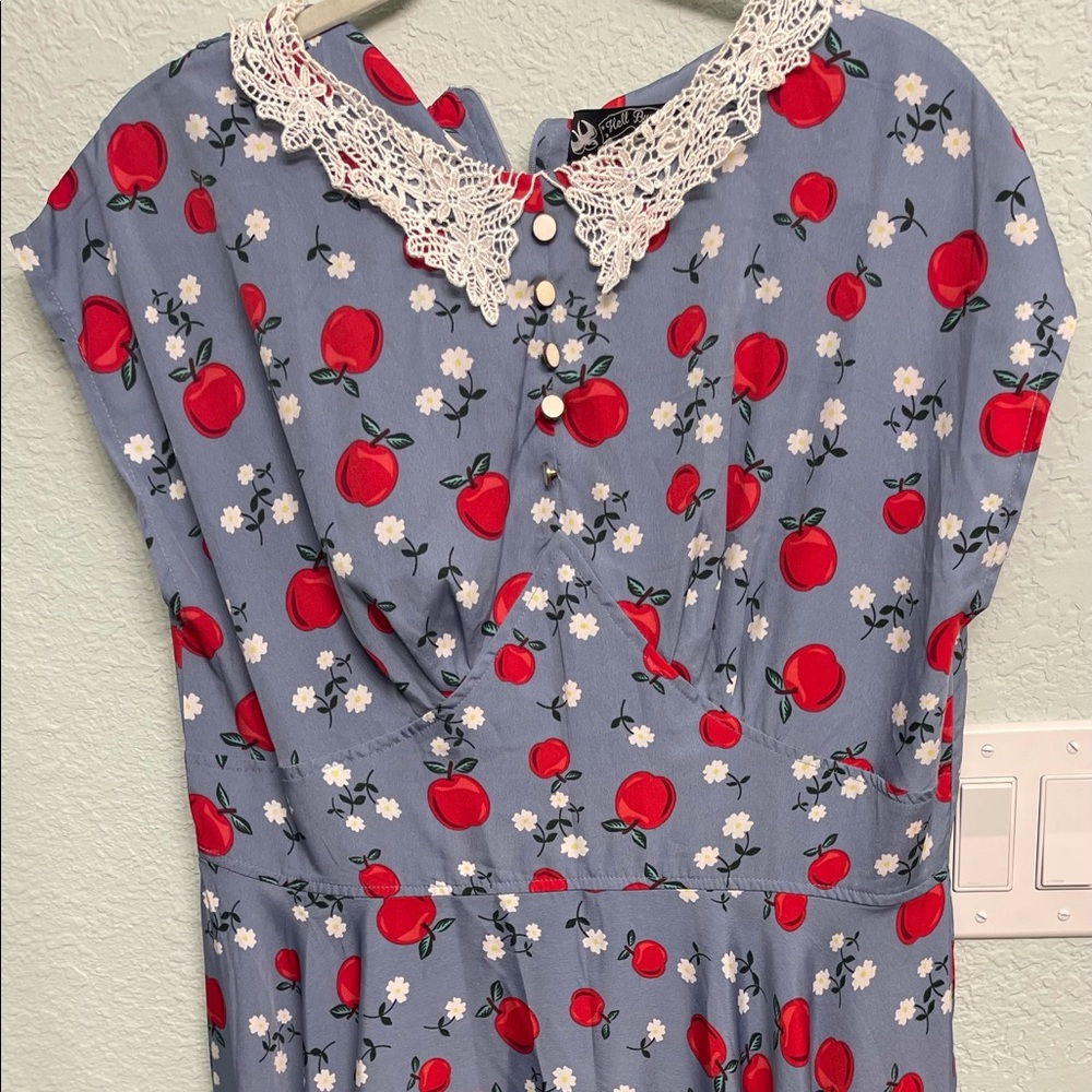 Hell Bunny Vixen Apple Dress